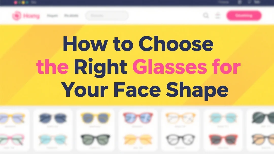 How to Choose the Right Glasses for Your Face Shape